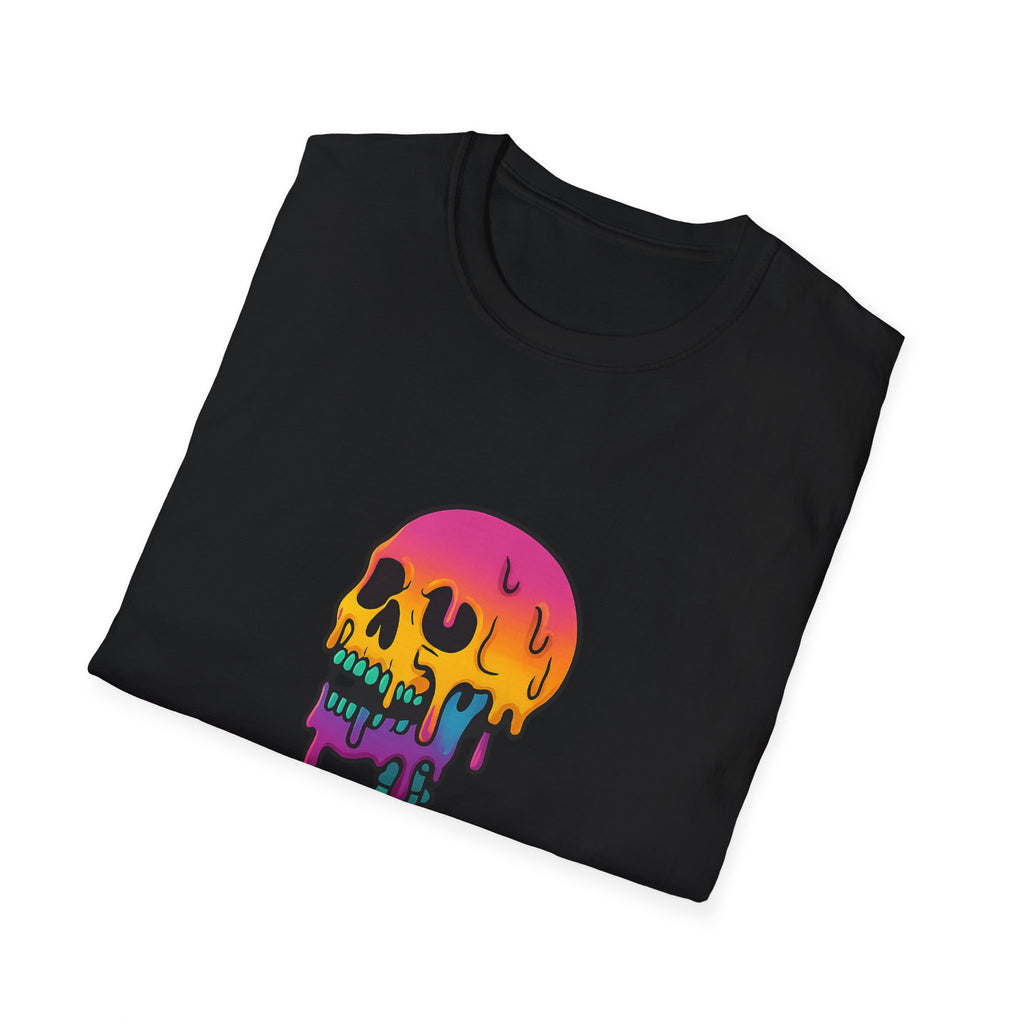 Neon Melt Skull T-Shirt